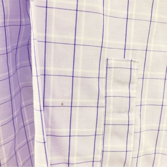 ❤️‍🔥 (5/$20) Calvin Klein Slim Fit Non-Iron Button Down Shirt Size XL - Picture 3 of 7